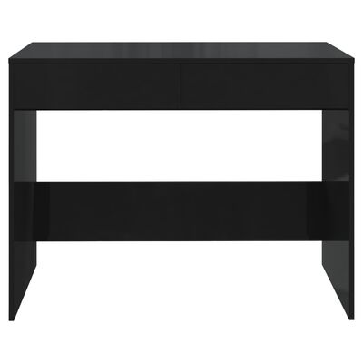 vidaXL fekete forgácslap íróasztal 101 x 50 x 76,5 cm