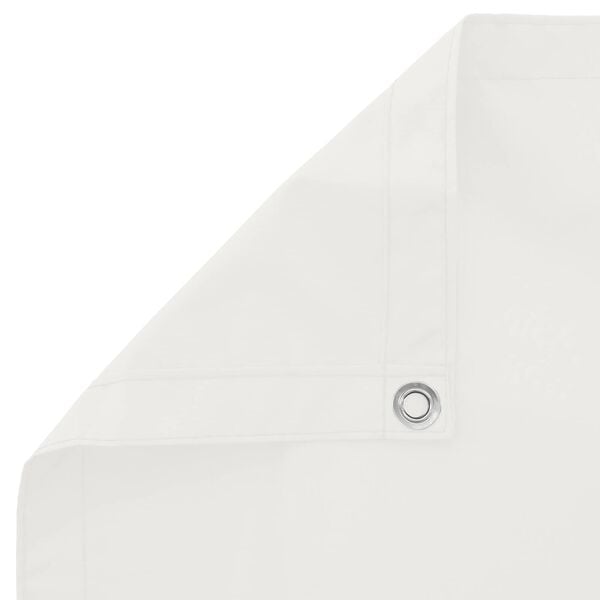 vidaXL Erk&eacute;ly Sz&uacute;nyogh&aacute;l&oacute; Feh&eacute;r 100 x 400 cm Oxford Sz&ouml;vet