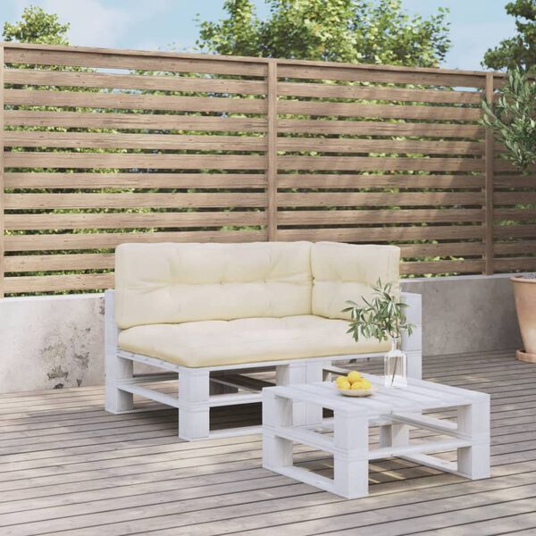 vidaXL 3 db kr&eacute;msz&iacute;nű sz&ouml;vet raklapp&aacute;rna