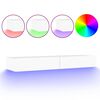 vidaXL feh&eacute;r TV-szekr&eacute;ny LED-vil&aacute;g&iacute;t&aacute;ssal 120 x 35 x 15,5 cm