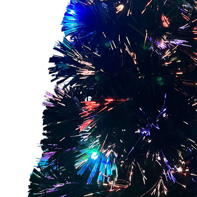 vidaXL száloptikás megvilágított karácsonyfa állvánnyal 150 cm