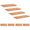 vidaXL L&eacute;pcsőszőnyegek 8 db 80 x 30 x 2 cm Lakk T&ouml;m&ouml;r b&uuml;kkfa