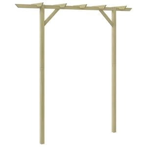 vidaXL fa kerti pergola 205 x 40 x 203 cm