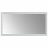 vidaXL LED F&uuml;rdőszoba T&uuml;k&ouml;r t&uuml;k&ouml;rrel &Aacute;tl&aacute;tsz&oacute; 40 x 20 cm edzett &uuml;veg