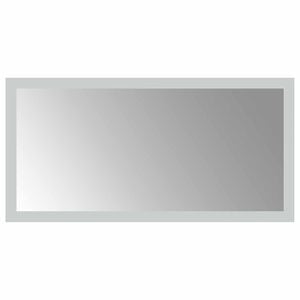 vidaXL LED F&uuml;rdőszoba T&uuml;k&ouml;r t&uuml;k&ouml;rrel &Aacute;tl&aacute;tsz&oacute; 40 x 20 cm edzett &uuml;veg