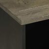 vidaXL fekete t&ouml;m&ouml;r mang&oacute;fa TV-szekr&eacute;ny 80 x 33 x 46 cm