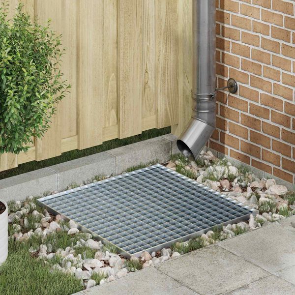 vidaXL R&aacute;cs Ez&uuml;st 60 x 60 x 2 cm Forr&oacute;-galvaniz&aacute;lt Ac&eacute;l