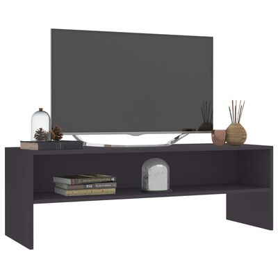 vidaXL szürke forgácslap TV-szekrény 120 x 40 x 40 cm