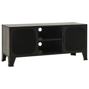 vidaXL sz&uuml;rke f&eacute;m &eacute;s MDF TV-szekr&eacute;ny 105 x 36 x 47 cm