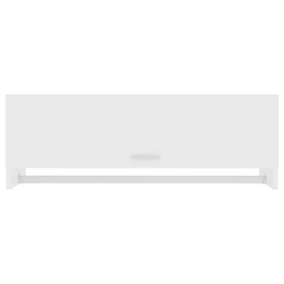 vidaXL fehér forgácslap ruhásszekrény 100 x 32,5 x 35 cm