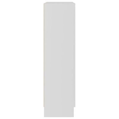vidaXL fehér forgácslap könyvszekrény 82,5 x 30,5 x 115 cm