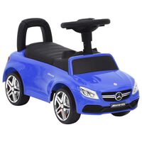 vidaXL kék Mercedes-Benz C63 pedálos autó