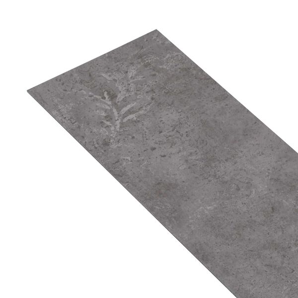 vidaXL Padl&oacute;deszk&aacute;k 36 pcs Beton Sz&uuml;rke 5,02 m&sup2; PVC