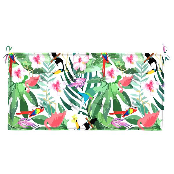 vidaXL többszínű oxford-szövet kerti padpárna 120x50x4 cm