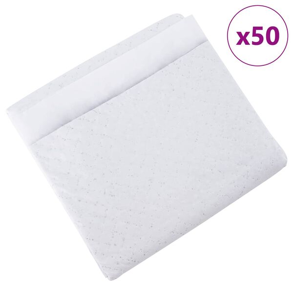 vidaXL Háziállat Képző Párna Egyszínű 50 pcs 45 x 33 cm