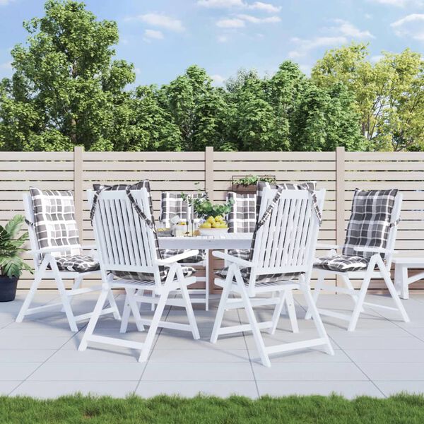 vidaXL 6 db sz&uuml;rke kock&aacute;s oxford-sz&ouml;vet magas h&aacute;tt&aacute;ml&aacute;j&uacute; sz&eacute;kp&aacute;rna