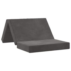 vidaXL &Ouml;sszecsukhat&oacute; kanap&eacute;&aacute;gy 80 x 67 x 45 cm S&ouml;t&eacute;tsz&uuml;rke