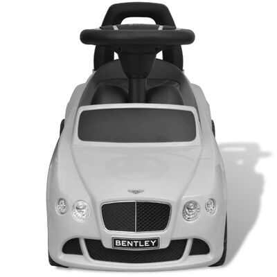 Bentley Tolható Gyerek Autó Fehér
