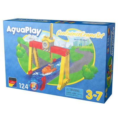 AquaPlay kültéri vízi játék konténerdaru szett