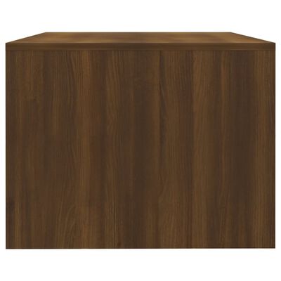 vidaXL barna tölgyszínű szerelt fa dohányzóasztal 102 x 55 x 42 cm