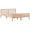 vidaXL t&ouml;m&ouml;r fenyőfa &aacute;gy matrac n&eacute;lk&uuml;l 140 x 190 cm