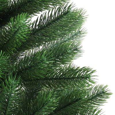 vidaXL zöld műkarácsonyfa élethű tűlevelekkel 65 cm