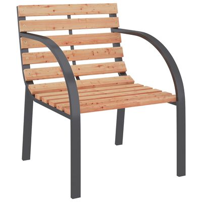 vidaXL 2 darab fa kerti szék