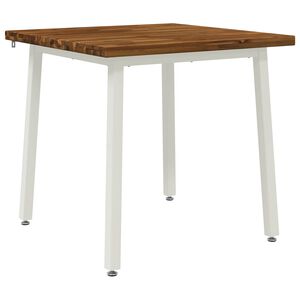 vidaXL 60 x 55 x 75 cm T&ouml;m&ouml;r Ak&aacute;cfa Term&eacute;szetes &eacute;s Feh&eacute;r N&eacute;gysz&ouml;gletes