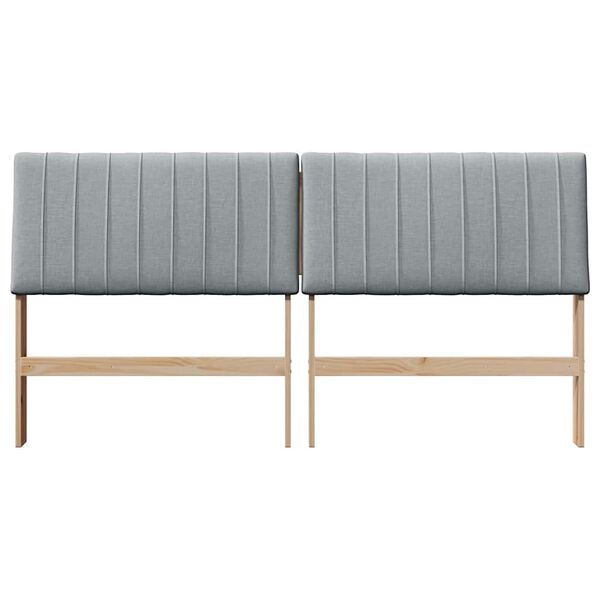 vidaXL K&aacute;rpitozott fejt&aacute;mla Vil&aacute;gossz&uuml;rke 180 cm T&ouml;m&ouml;r fenyőfa