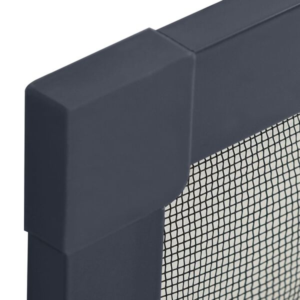 vidaXL antracitsz&uuml;rke ablaksz&uacute;nyogh&aacute;l&oacute; 100 x 120 cm