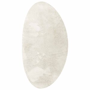 vidaXL Ter&uuml;letszőnyegek HUARTE Kr&eacute;m 80 x 150 cm Poli&eacute;szter