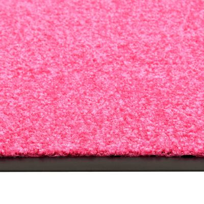 vidaXL rózsaszín kimosható lábtörlő 120 x 180 cm