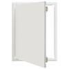 vidaXL Hozz&aacute;f&eacute;r&eacute;si panel Feh&eacute;r 43,5 x 33 x 3 cm Ac&eacute;l