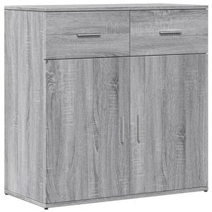 vidaXL sz&uuml;rke sonoma sz&iacute;nű szerelt fa t&aacute;lal&oacute;szekr&eacute;ny 79 x 38 x 80 cm