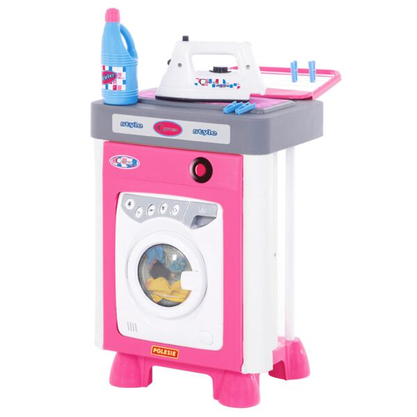 Polesie Wader 8 r&eacute;szes PP gyerek mos&oacute;g&eacute;p j&aacute;t&eacute;kszett 45x31x46 cm