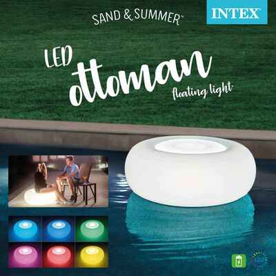 Intex LED-es zsámoly 86 x 33 cm