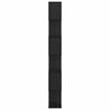 vidaXL K&ouml;nyvespolc Fekete t&ouml;lgy 70 x 24 x 193,5 cm Faanyag