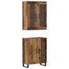 vidaXL Magasfi&uacute; 2 db R&eacute;gi fa 69,5 x 34 x 180 cm Szerelt Fa