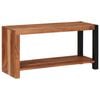 vidaXL K&ouml;nyvespolc Barna 80 x 30 x 40 cm T&ouml;m&ouml;r Ak&aacute;cfa