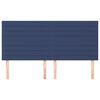 vidaXL k&eacute;k sz&ouml;vet fejt&aacute;mla 160x5x118/128 cm