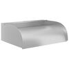vidaXL 304-es rozsdamentes ac&eacute;l v&iacute;zes&eacute;s LED-ekkel 45 x 34 x 14 cm