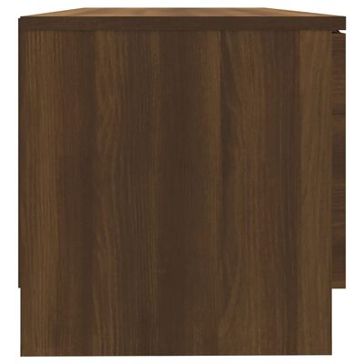 vidaXL barna tölgy színű szerelt fa TV-szekrény 80 x 35 x 36,5 cm