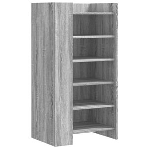 vidaXL sz&uuml;rke sonoma sz&iacute;nű szerelt fa cipőszekr&eacute;ny 52 x 37,5 x 100 cm