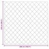 vidaXL Ny&aacute;ri Takarm&aacute;ny T&oacute;psz&iacute;nű 220 x 260 cm Mikrosz&aacute;l
