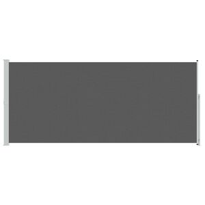 vidaXL H&uacute;zhat&oacute; oldals&oacute; napernyő Antracitsz&uuml;rke 600 x 180 cm Poli&eacute;szter
