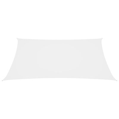 vidaXL fehér téglalap alakú oxford-szövet napvitorla 2,5 x 3,5 m