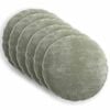 vidaXL P&aacute;rna huzat 6 pcs HEERLEN Z&ouml;ld &Oslash; 50 cm Chenille Sz&ouml;vet