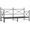 vidaXL kih&uacute;zhat&oacute; kanap&eacute;&aacute;gy matrac n&eacute;lk&uuml;l fekete 90x190 cm ac&eacute;l
