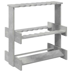 vidaXL Horg&aacute;szbot-tart&oacute; Szerelt Fa 60 x 35 x 60 cm Betonsz&uuml;rke