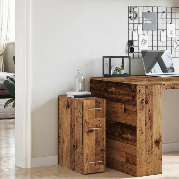 vidaXL Patik&aacute;rius szekr&eacute;ny R&eacute;gi fa 20 x 45.5 x 60 cm Faanyag